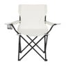 Campingstoel opvouwbaar - wit - 80x75x50 cm