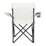 Campingstoel opvouwbaar - wit - 80x75x50 cm