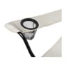 Campingstoel opvouwbaar - wit - 80x75x50 cm