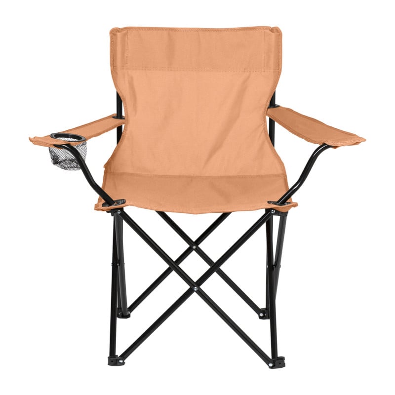 Campingstoel opvouwbaar - terra - 80x75x50 cm
