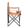 Campingstoel opvouwbaar - terra - 80x75x50 cm