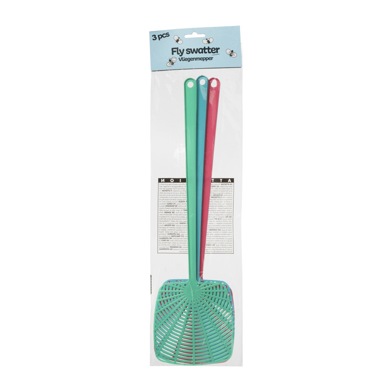 Vliegenmepper - set van 3 - 52x14x1 cm