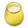 Citronella kaars in glas - diverse kleuren - ø9x9.8 cm