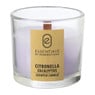 Citronella kaars in glas - diverse varianten - ø8x7.5 cm