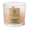 Citronella kaars in glas - diverse varianten - ø8x7.5 cm