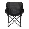 Kids campingstoel compact - zwart - 50x50x40 cm