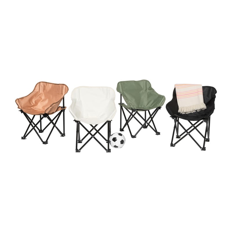 Kids campingstoel compact - groen - 50x50x40 cm