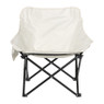 Campingstoel compact - wit - 65x62x55 cm