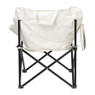 Campingstoel compact - wit - 65x62x55 cm