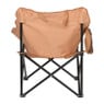 Campingstoel compact - terra - 65x62x55 cm