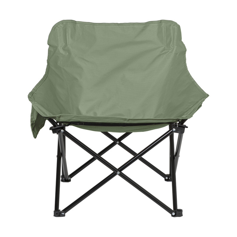 Campingstoel compact - groen - 65x62x55 cm