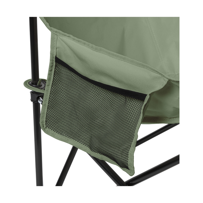Campingstoel compact - groen - 65x62x55 cm