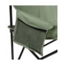 Campingstoel compact - groen - 65x62x55 cm