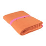 Microvezel handdoek - oranje/roze - 100x180 cm
