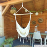 Hangstoel met franjes - 90x100x100 cm