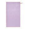 Microvezel handdoek - lila/oranje - 100x180 cm