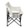Campingbank compact - 2 zits - wit 