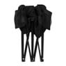 Campingbank compact - 2 zits - zwart 