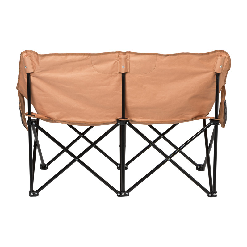 Campingbank compact - 2 zits - terra 