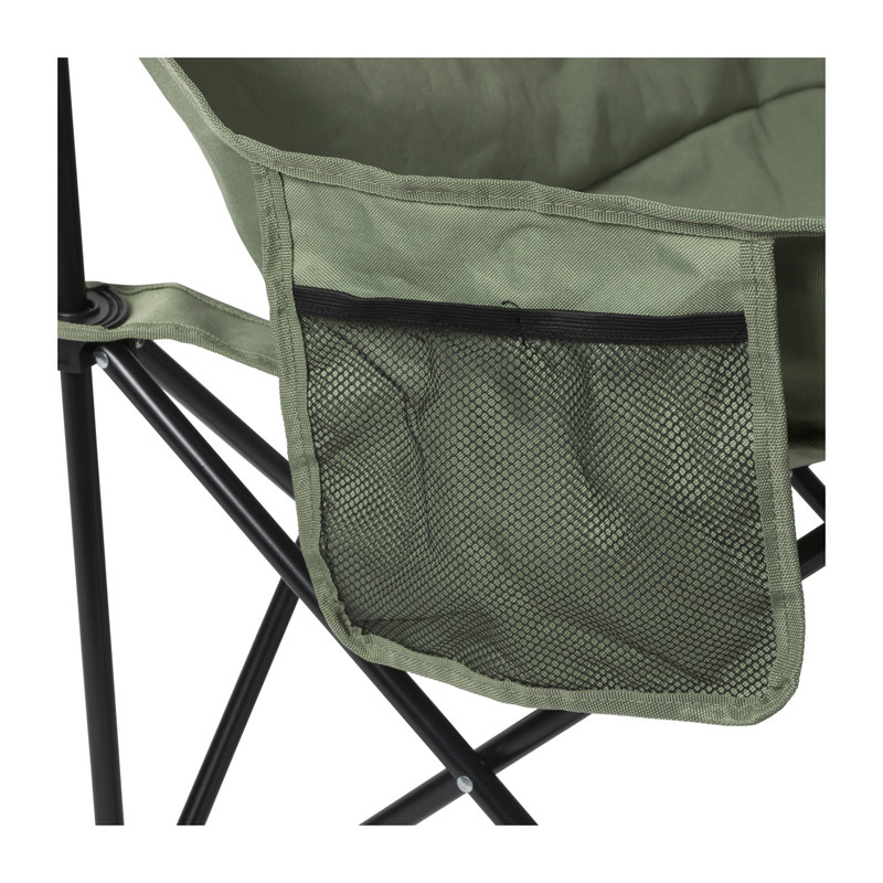 Campingbank compact - 2 zits - groen