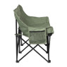 Campingbank compact - 2 zits - groen