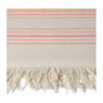 Hamamdoek Ilona - beige/oranje/roze - 90x150 cm