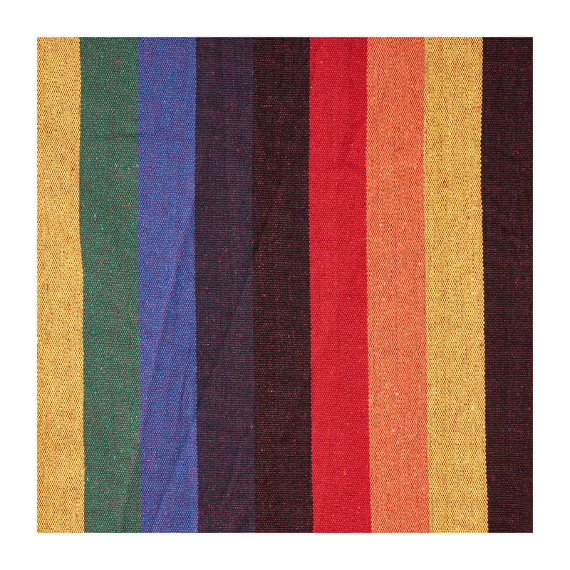 Hangmat met franjes - multikleur - 90x200