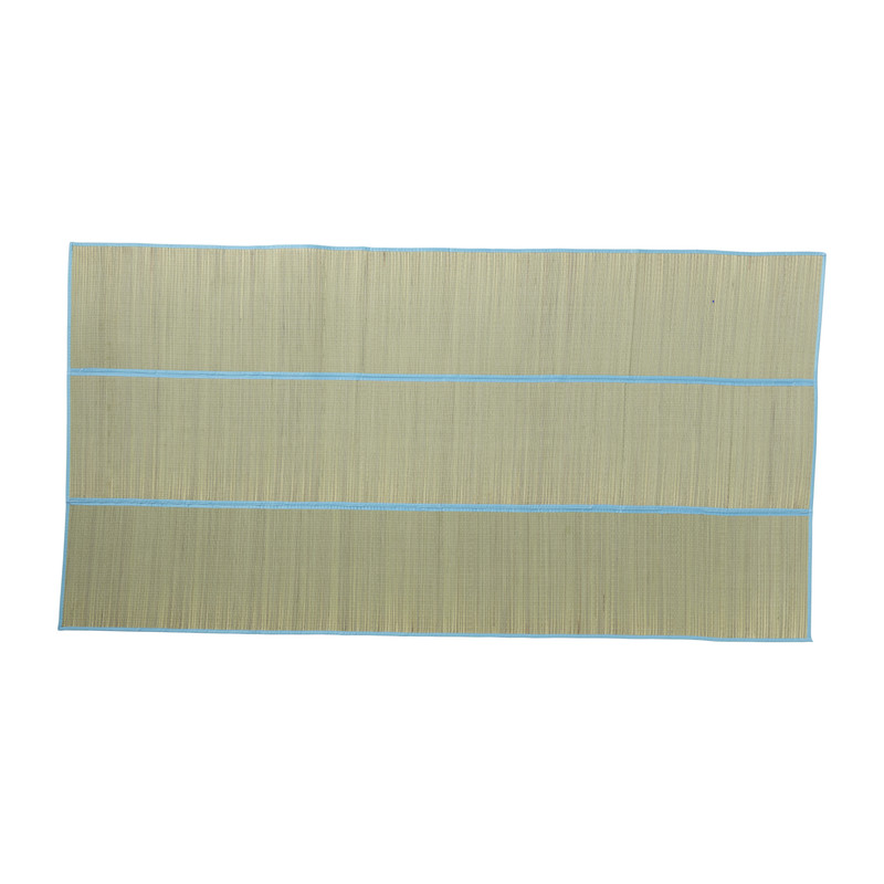 Strandmat XL - bruin/blauw - 90x170 cm