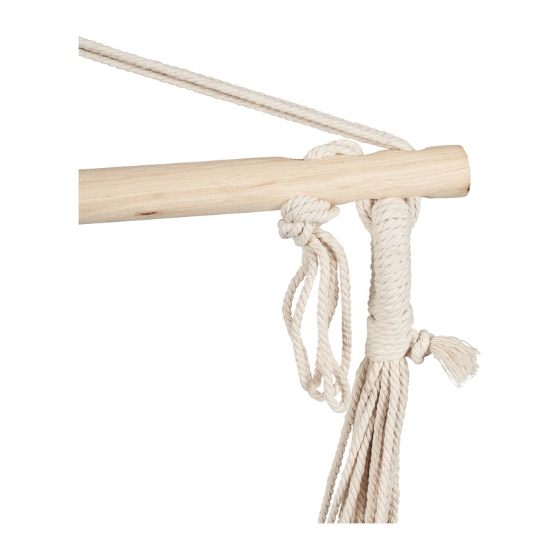 Hangstoel aan stok - zwart - 90x100x100 cm