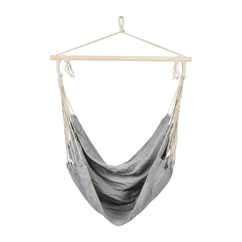 Hangstoel aan stok - grijs - 90x100x100 cm
