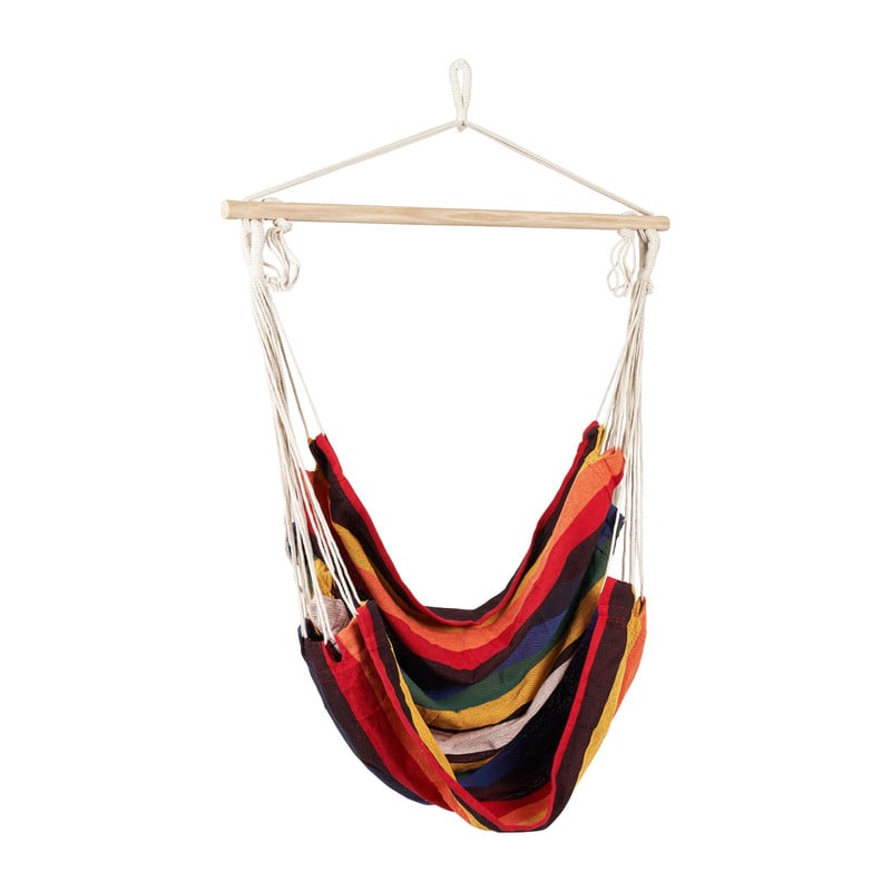 Hangstoel aan stok - multikleur - 90x100x100 cm