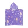 Strandponcho kids zeemeermin - multikleur - 60x110 cm