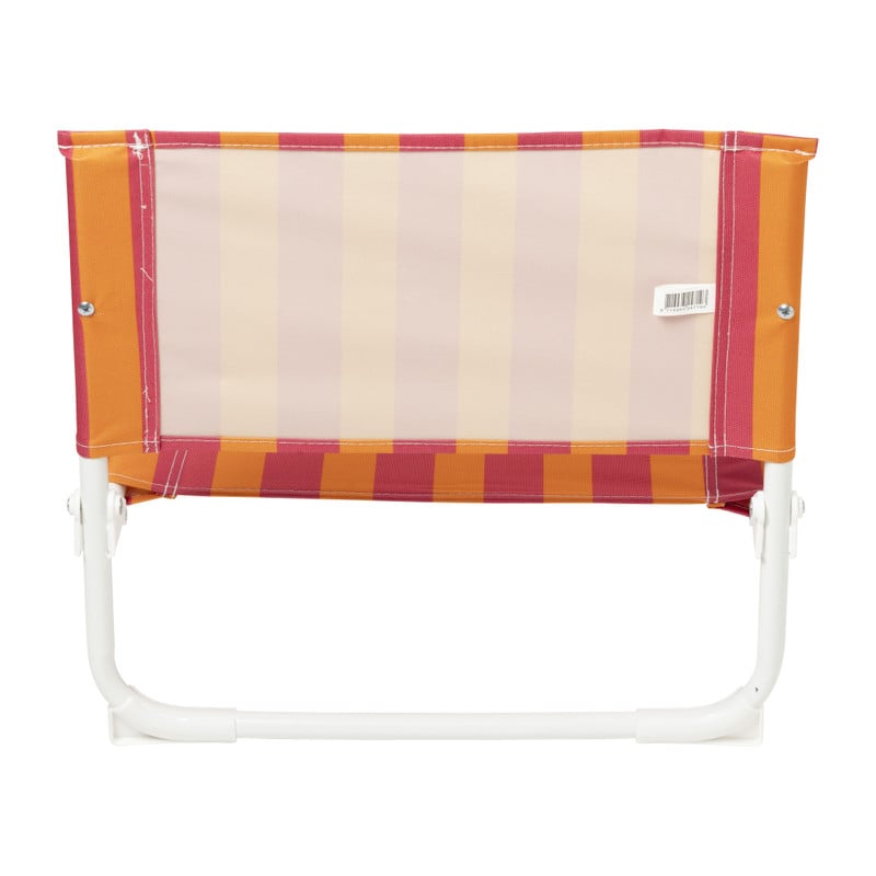 Strandstoeltje - roze/oranje - 45x45x46 cm