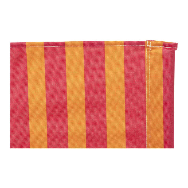 Strandstoeltje - roze/oranje - 45x45x46 cm