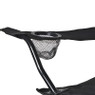 Opvouwbare campingstoel - zwart - 80x75x50 cm