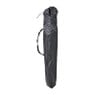Opvouwbare campingstoel - zwart - 80x75x50 cm