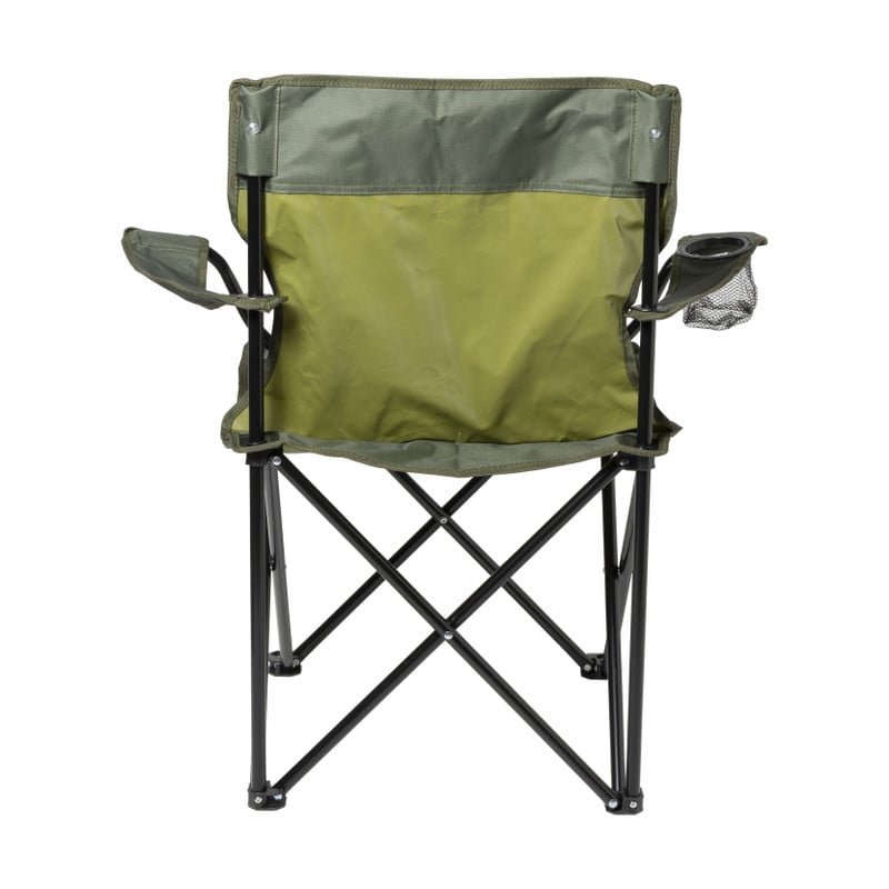 Opvouwbare campingstoel - groen - 80x75x50 cm