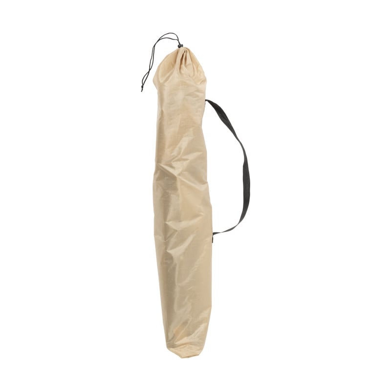 Opvouwbare campingstoel - beige - 80x75x50 cm