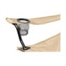 Opvouwbare campingstoel - beige - 80x75x50 cm