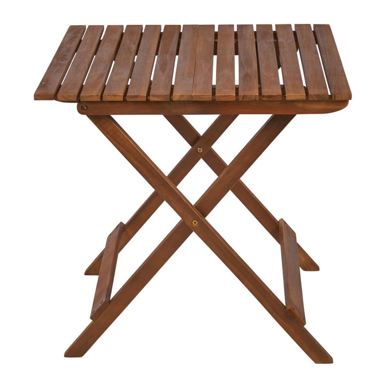 Tafeltje inklapbaar hout - 56x56x51 cm