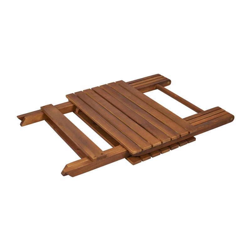 Tafeltje inklapbaar hout - 56x56x51 cm