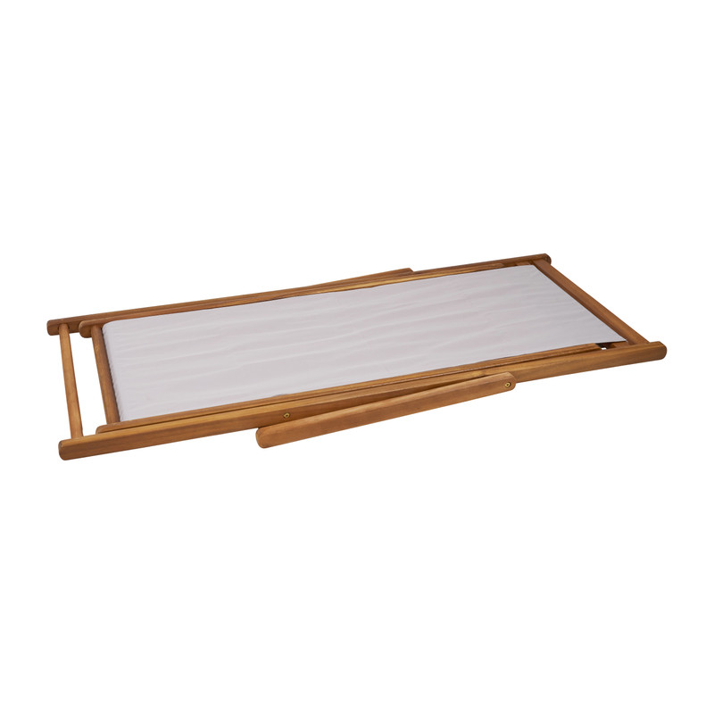 Strandstoel inklapbaar hout - 60x106x80 cm