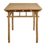 Tafel bamboe - 80x80x75 cm