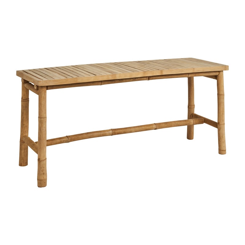 Bankje bamboe - 110x30x46 cm