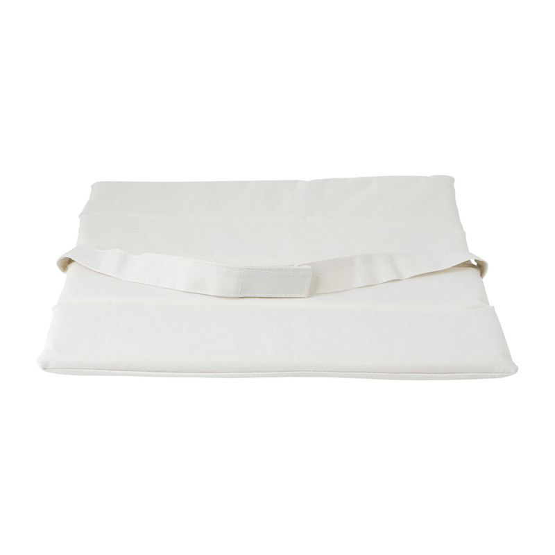 Kussen voor bistrostoel - wit - 40x40x2 cm 
