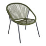 Stapelstoel metaaldraad - groen - 71x62x83 cm
