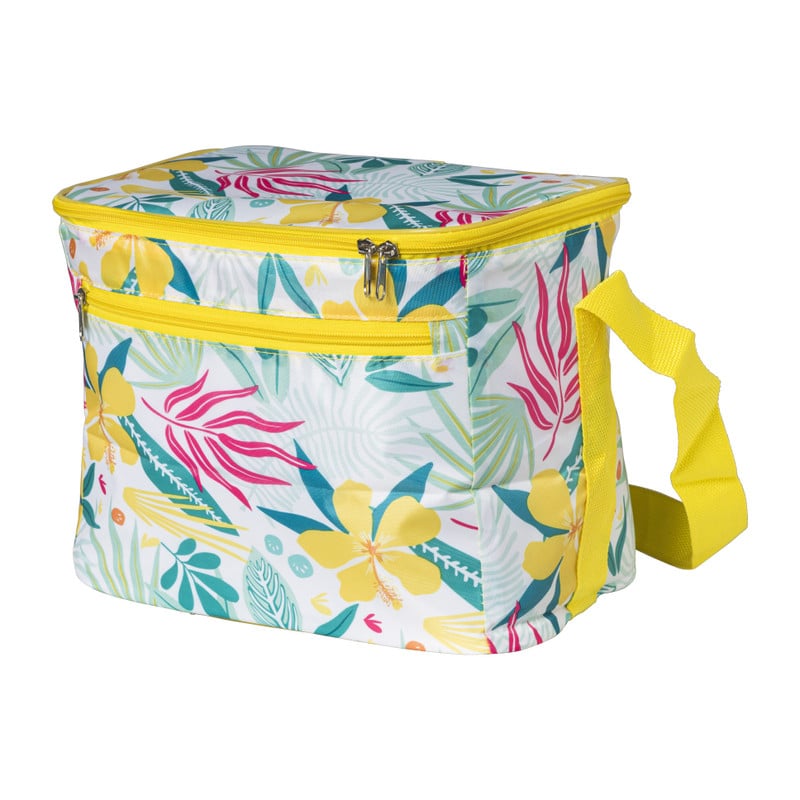 Koeltas gebloemd - diverse varianten - 30x20x25 cm