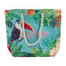 Strandtas toekan - 49x15x38 cm