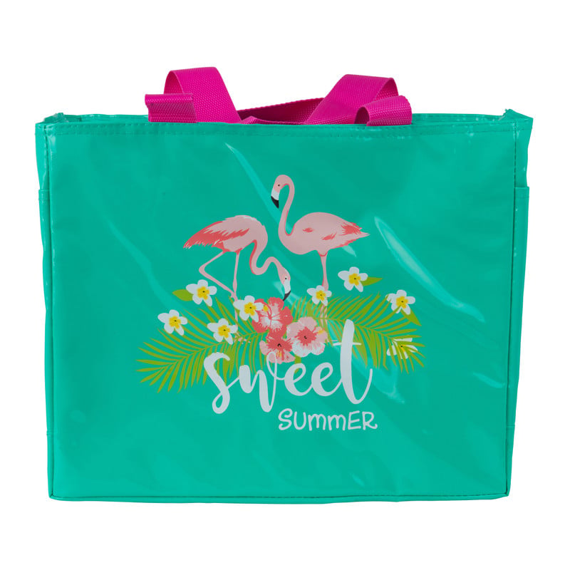 Coolerbag flamingo - 38x15x31 cm