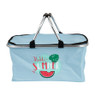 Coolerbox aluminium handles - 48x28x24 cm